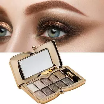 11 г косметические тени для век стойкие пигменты для глаз портативная изысканная красочная флэш-палетка теней для век для вечеринки 9