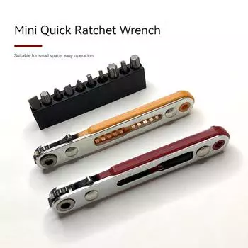 11 в 1 набор отверток с храповым механизмом CR-V материал ремонт торцевой ключ шлицевой Phillips Hex домашний ручной инструмент