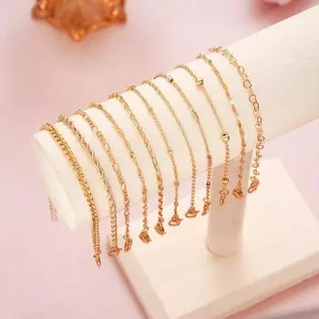 11 Pcs/set Thick Bracelet Set Twist Bangles Simple Multilayer Bracelets Holiday