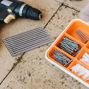 11 шт. 150 мм отверстие сливы цвет пескоструйная головка стальной шестигранный укороченный Torx отвертка набор бит ручной инструмент CHINA