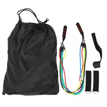 11 шт. эластичная лента сопротивления растяжению фитнес-тренировка для укрепления мышц набор оборудования для перетягивания каната