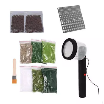 11 шт. электростатическая машина для посадки травы статические аппликаторы DIY проект ремесленная сцена