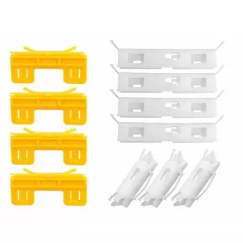 11 шт. автомобильный молдинг крыши лобового стекла клипсы для Honda для Accord для Civic для HR-V авто крепежи аксессуары для интерьера CHINA