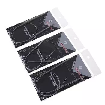 11 шт./компл. круговые нержавеющие спицы 43/65/80 см, размер 6-16