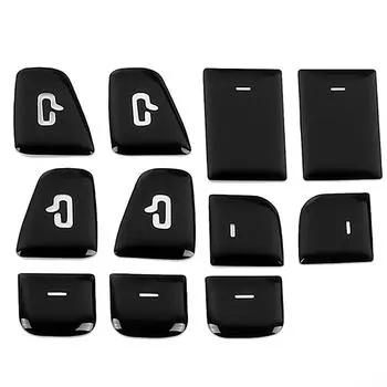 11 шт./компл., патч для панели кнопки подъема стекла двери автомобиля 2017-2023 гг.