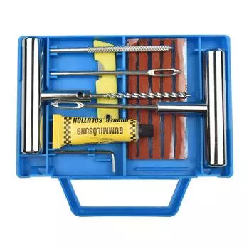 11 шт. комплект для ремонта автомобильных шин с клеем, ежедневный ремонтный комплект для мотоциклов, квадроциклов