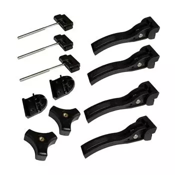 11 шт. Крепежные элементы для чехла для кузова грузовика Feetuo Hard Trifold Tonneau Cover