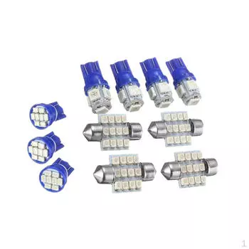 11 шт. универсальные светильники для внутреннего освещения T10 и 31 мм купольные лампы