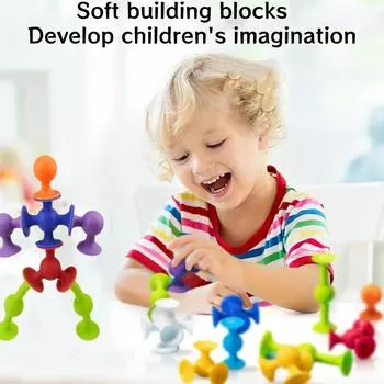 11 шт./упак. игрушки на присосках, строительные блоки, мягкие игрушки-дротики, набор для метания дротиков для детей, подарки, интерактивная игра для родителей и детей 1 pack