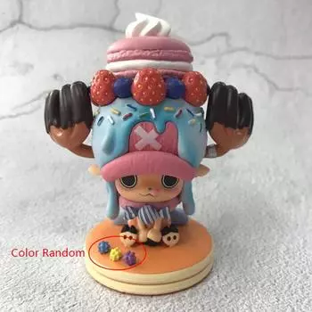 11 см аниме Тони Тони Чоппер конфетный торт фигурка Коллекционная фигурка игрушки 14.5*14*7cm