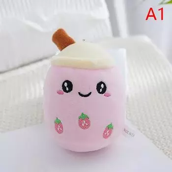 11 см чашка для чая с пузырьками плюшевая игрушка брелок кавайные фигурки мультфильм кукла брелок сумка автомобиль кулон мягкая игрушка подвеска