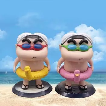 11 см карандаш Шин-Чан фигурка косплей Шин-Чан фигурки модель игрушки фигурка куклы настольные украшения игрушки подарки на день рождения розовый