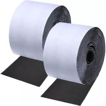 11 см X 2 м универсальные клейкие прочные черные полоски клейкие автомобильные липучки 11cm X 2m