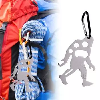 11-в-1 многофункциональный инструмент для повседневного использования, конструкция из нержавеющей стали, устойчивая к коррозии, многофункциональный инструмент с отвертками, открывалка для бутылок, инструмент для выживания на открытом воздухе