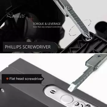 11-в-1 многофункциональный инструмент из нержавеющей стали, брелок, утилитарный гаджет, компактный размер, портативная открывалка для бутылок, отвертка, карманный многофункциональный инструмент 1pc