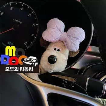 11 видов аксессуаров для кукол-собачек с мигающей машинкой, фиолетовая лента, 1 шт., корейские аксессуары для машин