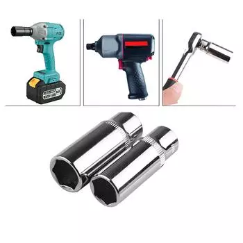 11 шт. 1/4-дюймовый привод 6,35 мм шестигранный глубокий инструмент для ремонта торцевых головок трещоточные ключи инструмент для обслуживания торцевых головок