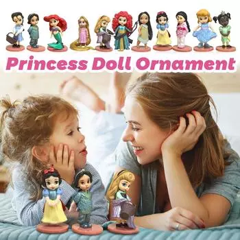 11pcs Doll Ornaments, Bouquet Cake Decoration, Doll Miniature Ornaments One Size