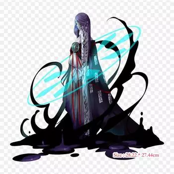 11Sukuyomi No Mikoto, термотрансферная печать, виниловые нашивки, наклейки для одежды, аппликации «сделай сам», моющиеся нашивки