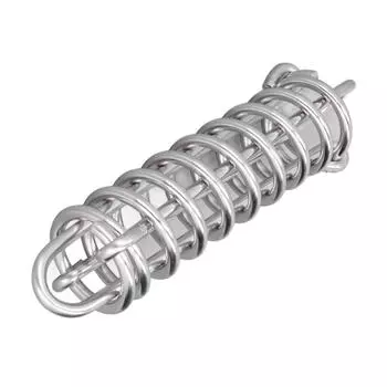 11x405 мм нержавеющая сталь амортизирующая пружина швартовные пружины для швартовных линий лодок и яхт серебряный