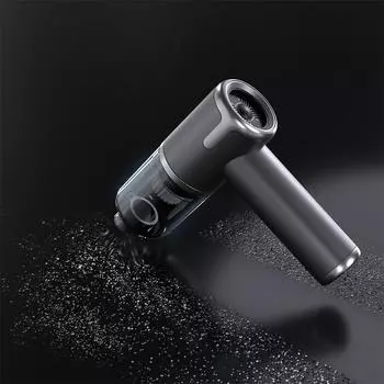 120000PA Автомобильный пылесос с мощным всасыванием, бытовая техника, беспроводные портативные мини-уборочные машины, пылесос для автомобилей, аксессуары серый