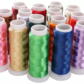 1200 метров полиэстеровой безузловой бархатной обернутой цветочной нити для самостоятельного изготовления браслетов, ожерелий и ювелирных изделий зелёный/глубокий