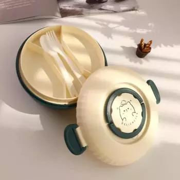 1200 мл двухслойные отделения ланч-бокс для детей, студентов, работников, портативные контейнеры для приготовления пищи в микроволновой печи, коробки для бэнто