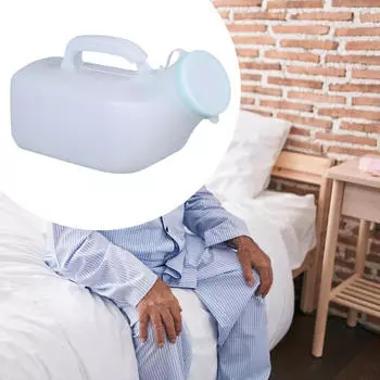 1200 мл писсуар бутылка для путешествий - контейнер для сбора мочи дома и в машине White Men