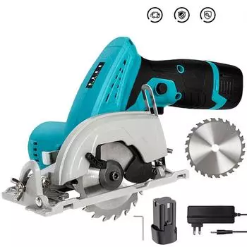 1200 об/мин 3-дюймовая бесщеточная электрическая циркулярная пила 27 мм глубина регулируемый деревообрабатывающий электроинструмент портативный станок для резки деревянных досок