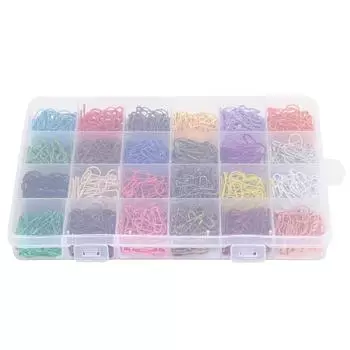 1200 шт., булавка для тыквы, 24 цвета, безопасная брошь из сплава, маленькие маркеры стежков для украшения вязания