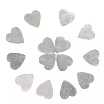 1200 шт. цветных бумажных конфетти для свадебной вечеринки серебряный