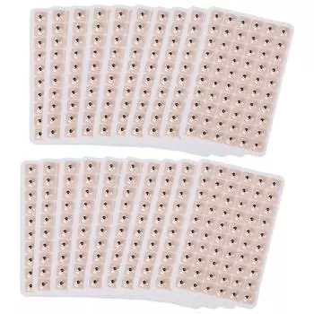 1200 шт., наклейки для релаксации ушей, терапия, игла, пластырь, игла для акупунктуры, семена прививки для ушей, массаж ушей