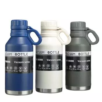 1200ml Water Bottle Stainless Steel Vacuum Flasks Insulated Water Bottle Travel Cup for Children Coffee Mug Termica 1.2L