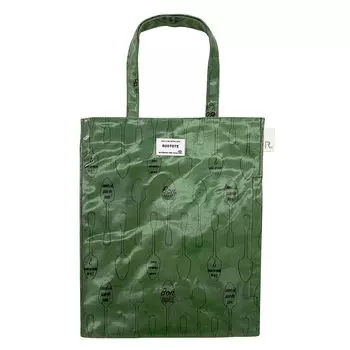 1201 A4 Вертикальная сумка-тоут EU Arcatre Laminate [Rootote] (Ложка зеленая)