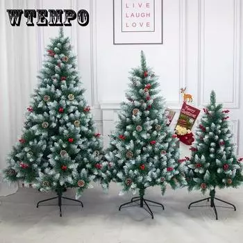 120/150/180/210 см украшение для рождественской елки многоразовый домашний новогодний декор искусственная рождественская елка из ПВХ Navidad товары для вечеринок 120cm