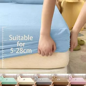 120/150/180 см простыня с резинками, нескользящие регулируемые наматрасники для односпальной двуспальной кровати размера «queen-size», покрывало 120cmx200cm зелёный