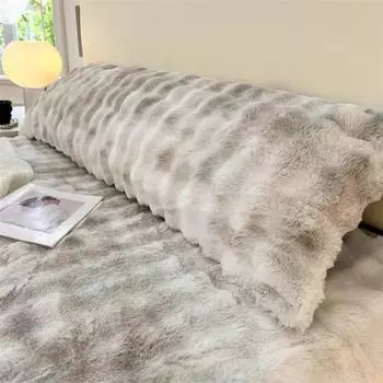 120/150/180 см зимняя пушистая плюшевая наволочка для подушки, домашний декор, наволочка для подушки, длинная наволочка для подушки, наволочка из искусственного меха 50x50cm