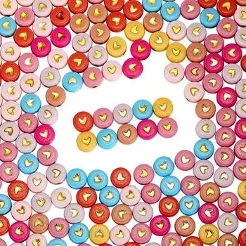 120/240/480 шт. Акриловые цветные бусины с буквами, темные акриловые бусины с буквами, круглые декоративные бусины для самостоятельного изготовления браслета, ожерелья, сережек, брелока 120pcs