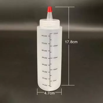 120/250/450 мл пластиковая бутылка с игольчатым носом, сжимаемая бутылка с герметичной бутылкой для кухонного салата, соуса