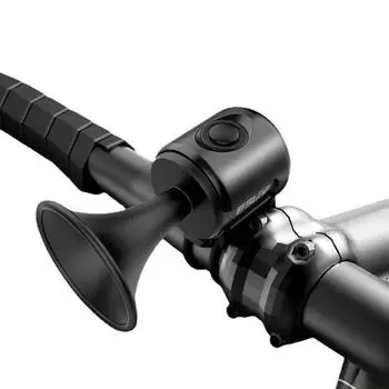 120 дБ Электрический велосипедный рожок, велосипедный громкий звонок, велосипедный звонок, электрическая батарея для скутеров, аксессуары для велосипеда с предупредительным звуком