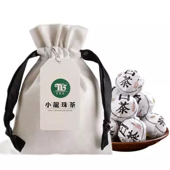 120 г Белый чай Fuding Dragon Ball Shoumei Белый чай с большими листьями Органический белый чай