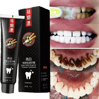 120 г Быстрое удаление пятен Зубная паста Карандаш для отбеливания зубов Удаление зубного налета Пятна Гигиена полости рта Чистка Свежее дыхание Стоматологические инструменты 1 pc