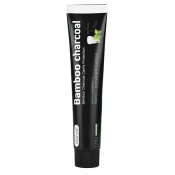 120 г отбеливающая зубная паста для ухода за полостью рта, бамбуковый уголь, уход за зубами, черный, удаляет пятна