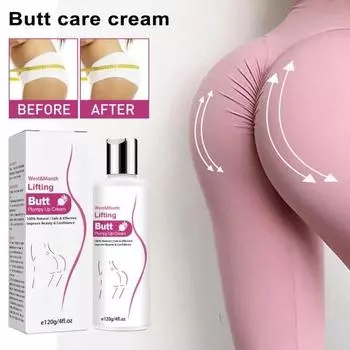 120 г плотный твердый крем для бедер, улучшающий изгибы, увлажняющий форму, повышающий уверенность в себе, крем для ягодиц, женские аксессуары белый