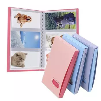 120 карманов альбом для карточек фотоальбом фотокарточка именная карточка сохранение памяти сувенир креативный подарок синий