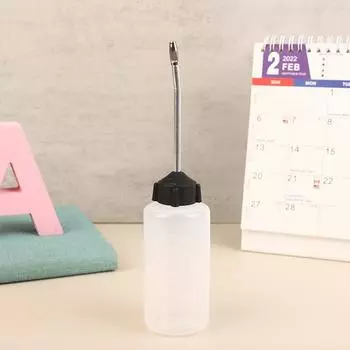 120 мл бутылка масла для швейной машины прозрачная белая пластиковая насадка-распылитель пустая бутылка 120ML