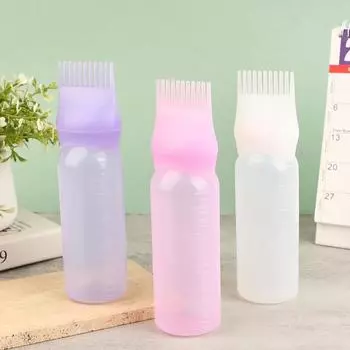 120 мл бутылка с аппликатором для масла для волос, парикмахерский шампунь, краска, многоразовые инструменты для окраски и укладки