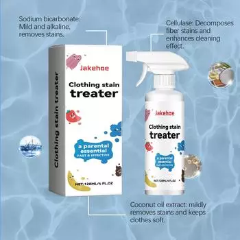 120 мл/бутылка спрей для дезинфекции одежды пятновыводитель спрей для удаления пятен для ткани портативный пятновыводитель спрей 120ml