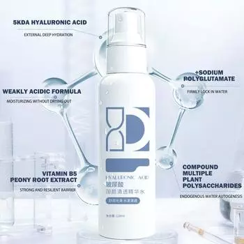 120 мл гиалуронового водного спрея для ухода за лицом