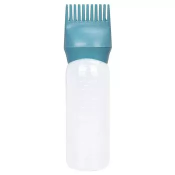 120 мл краска для волос шампунь флакон аппликатор окрашивание кисть для мытья волос зелёный